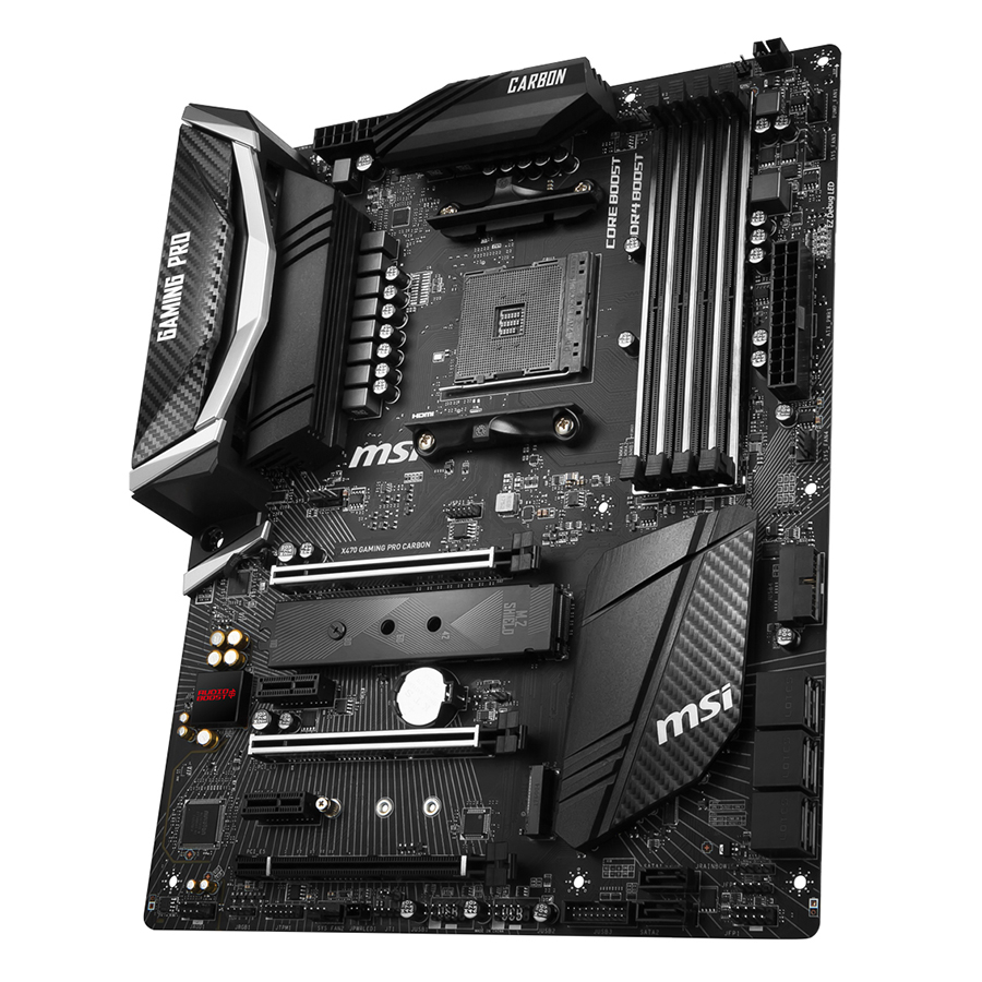 Bo mạch chủ - Mainboard MSI X470 Gaming Pro Carbon