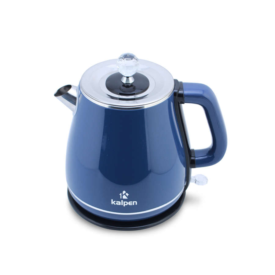 Ấm đun nước siêu tốc Kalpen KK9901 dung tích 1.8 lít, công suất 1500W, chất liệu inox 304 - BHàng chính hãng