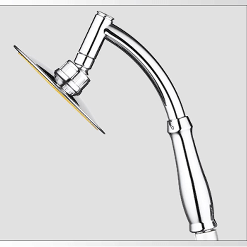 CTOY High Pressure Shower Head 6 Inch Rain Handheld Showerhead G1/2 360°Rotatable Adjustable Bathroom Rain Shower Head Spray Showerhead Bath Handheld Shower Head Replacement