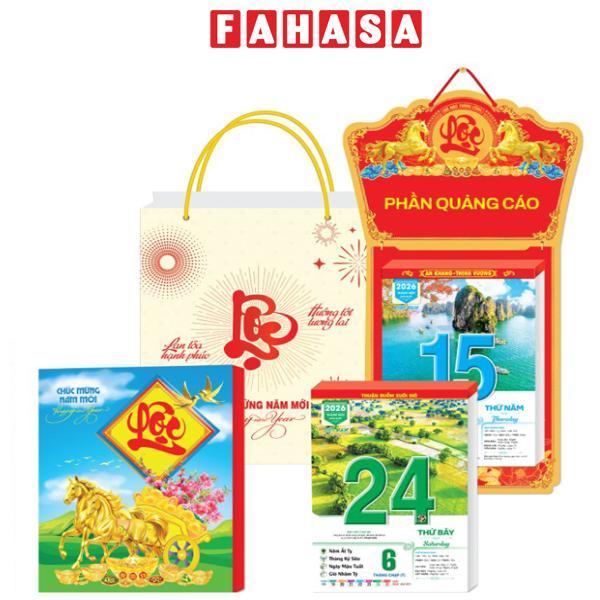 Lịch Bloc Cực Đại 2026 - Việt Nam Quê Hương Tôi - Thành Công - Đại Việt Á DVA06 - Chữ Lộc