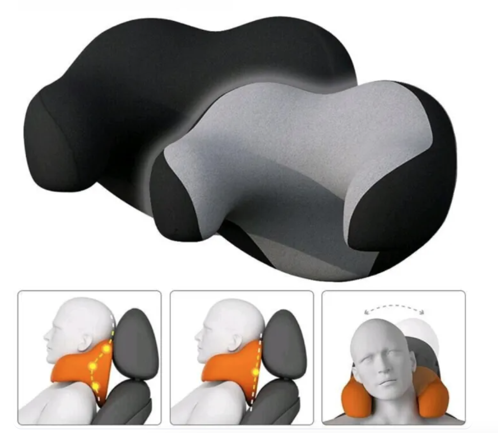 Gối Tựa Đầu Ô Tô Chữ U Cao Cấp – Bảo Vệ Cổ, Giảm Mỏi Gáy Cho Tài Xế Xe Hơi, Xe Khách, Taxi