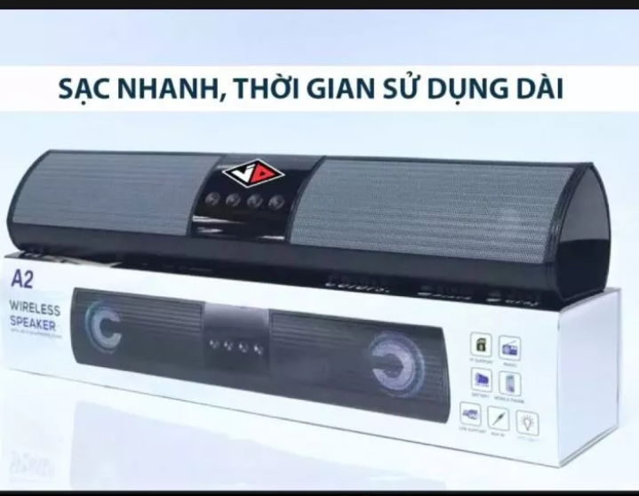 Bộ loa nghe nhạc kết nối Bluetooth thiết kế dáng dài đẹp âm thanh cực đỉnh