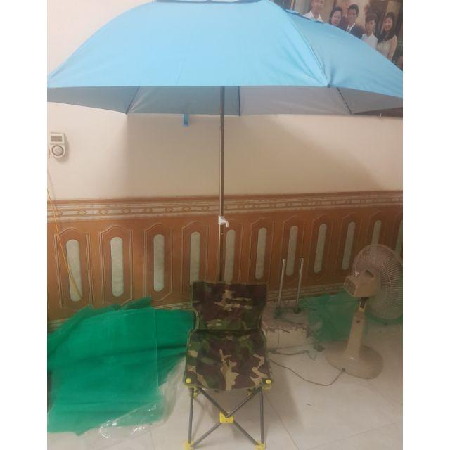 Ô câu cá + ghế câu cá