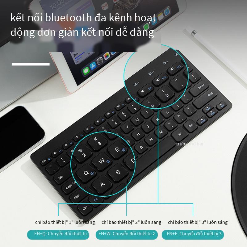 Đảm bảo chất lượng bàn phím không dây hiệu quả LN300-B Bàn phím Bluetooth tắt tiếng gõ im lặng chuyên dụng máy tính để bàn máy tính xách tay