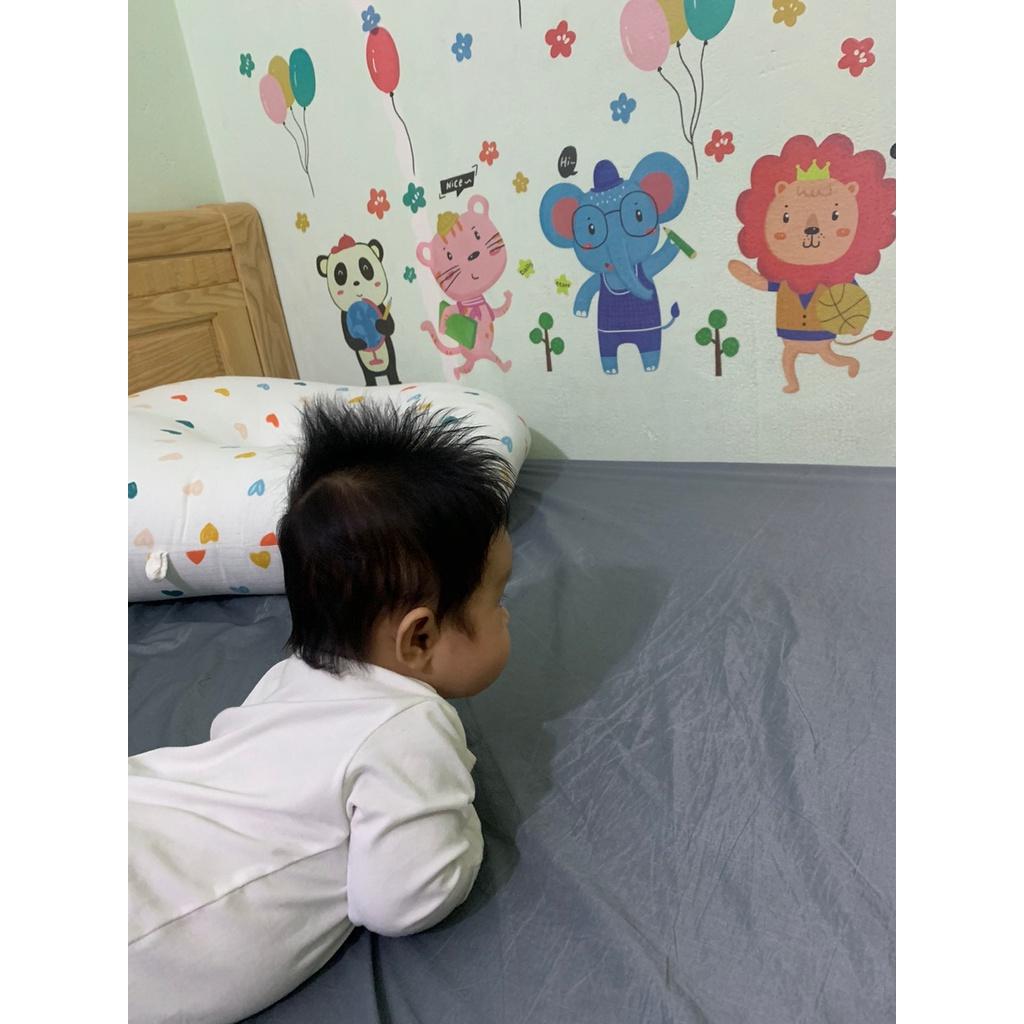 Giấy dán tường phòng ngủ decal dán tường cho bé decor trang trí dễ thương mầm non chỗ vui chơi - Xưởng decor 0301