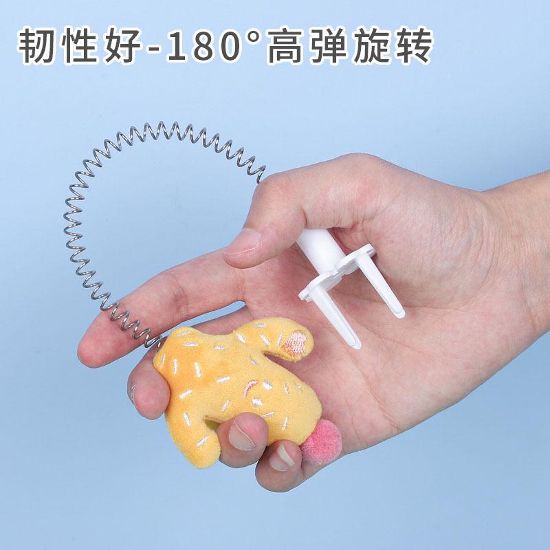 Đồ chơi lò xo cho mèo hình xương rồng