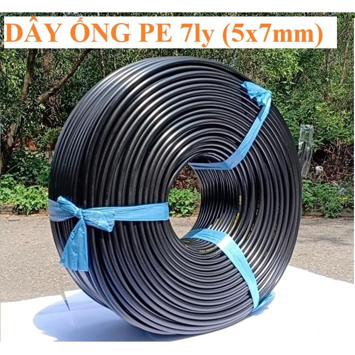 Ống Dây Tưới Cây PE 5mm-5li, 6mm-6li, 7mm-7li, 8mm-8li, Tưới Tự Động, Tưới Nhỏ Giọt,Tưới Phun Sương