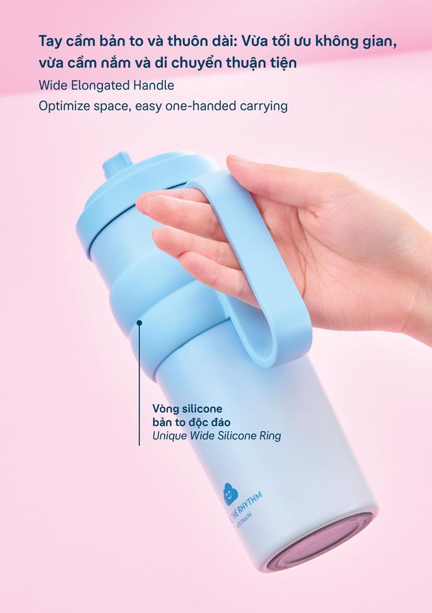 Bình Giữ Nhiệt Fuji Charm 750 ml - Inochi HNK.BFCH.0750 - Màu Xanh, Hồng