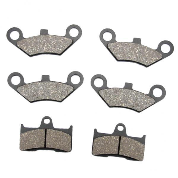 3X Front Rear Brake Pads for  CF500 CF600 X5  X8 U5 ATV  (3 Pairs