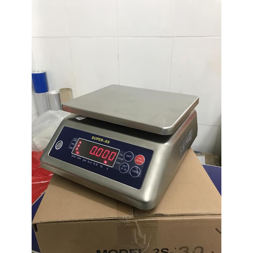 Cân điện tử chống nước super ss 30kg