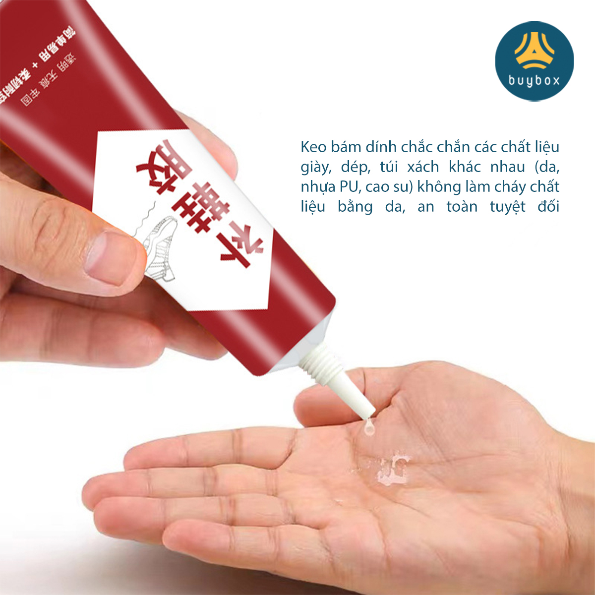 Keo dán giày bền chặt, chống thấm hiệu quả, chất keo lỏng, dễ dàng sử dụng, tiện lợi - BuyBox - BBPK356
