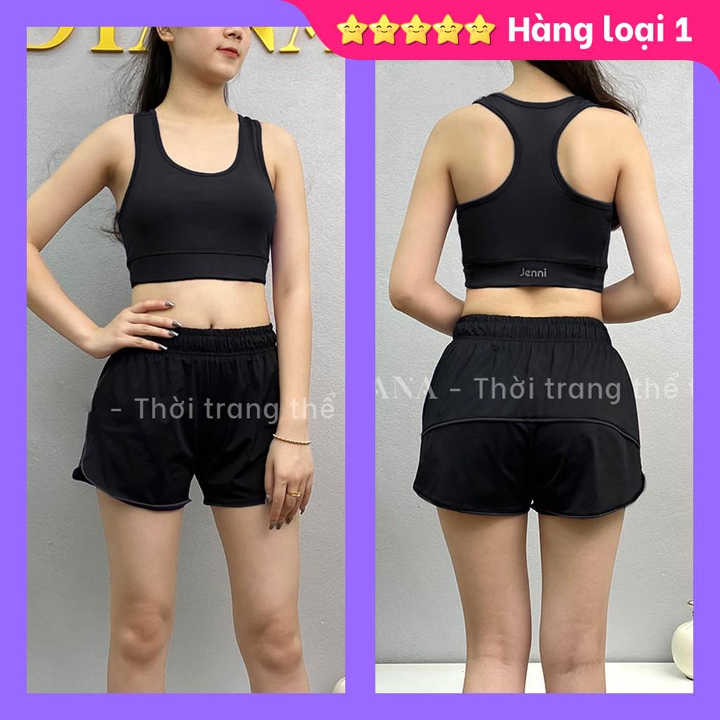 Cam kết ảnh thật 100% Quần đùi 2 lớp tập gym, yoga, aerobic - quần short tập aerobic