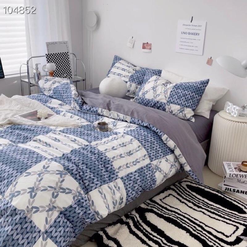 Set Cotton Living 100%cotton Hàng Nhập Khẩu Cao Cấp 4 Món