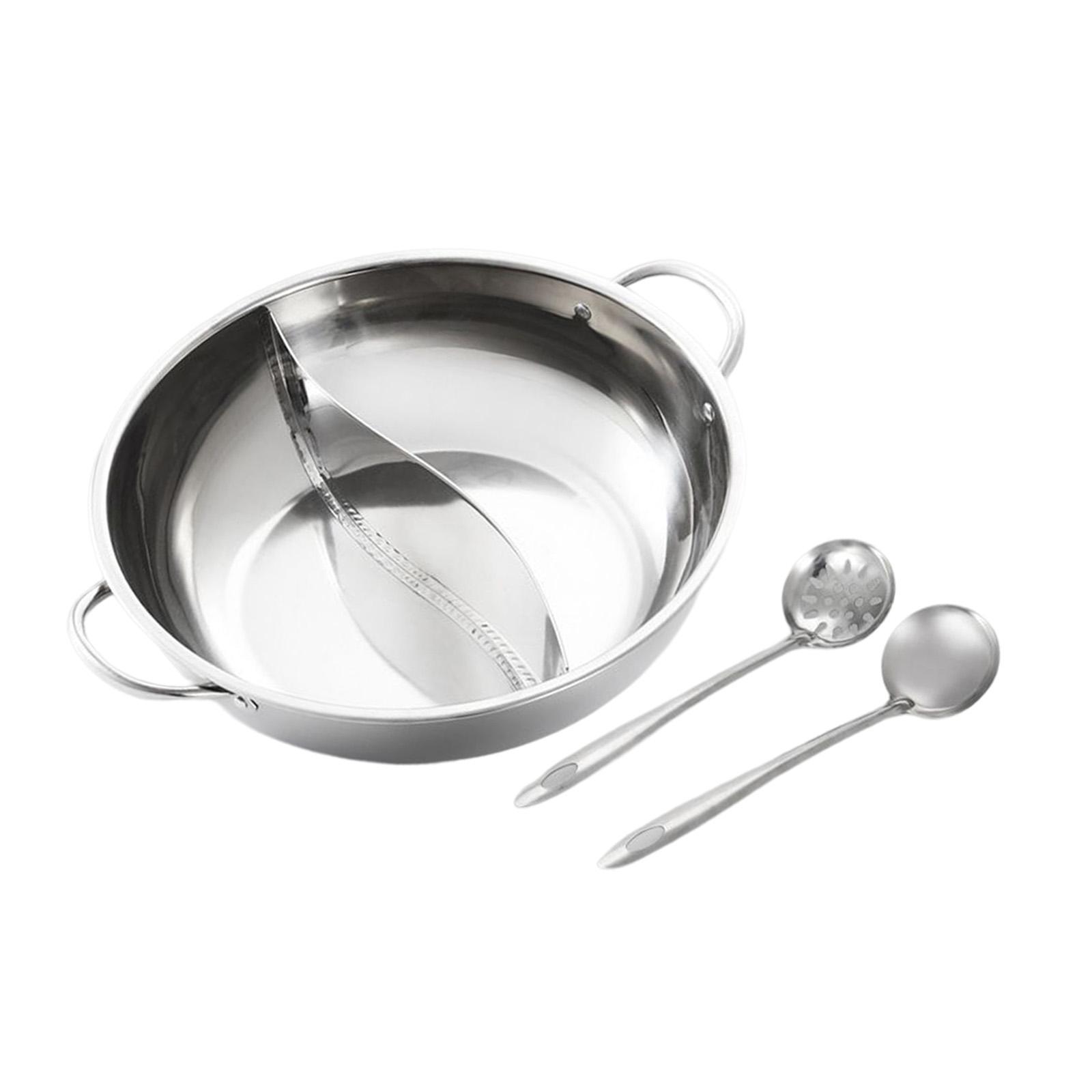 Pot with Divider Cookware Kitchenware Cookware Cooking Pot for