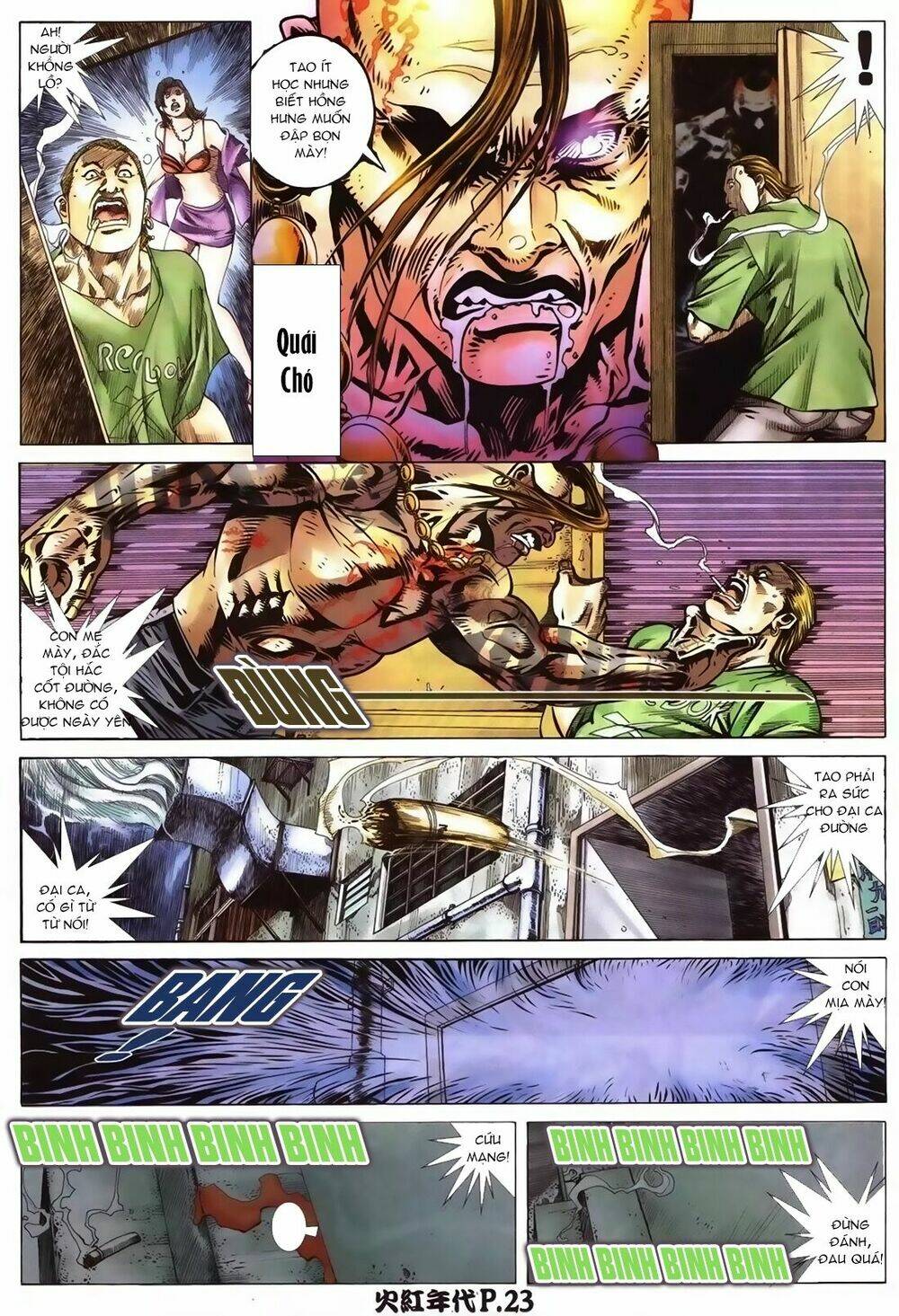 hỏa hồng niên đại hắc cốt đường chapter 99 22