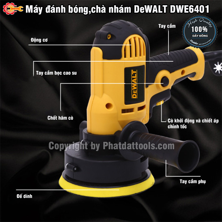 Máy Đánh Bóng Dewalt DW6401