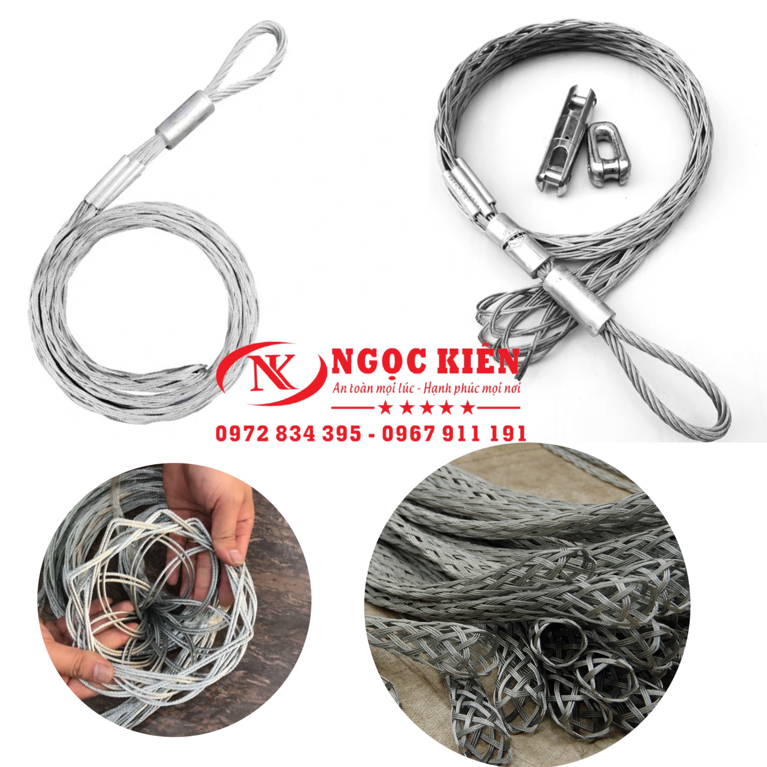 Rọ kéo cáp ngầm 25-50mm
