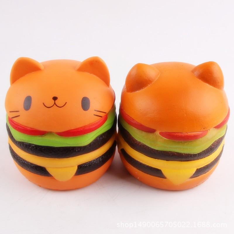 SquiShy Bánh Hình Bé Mèo TO BỰ