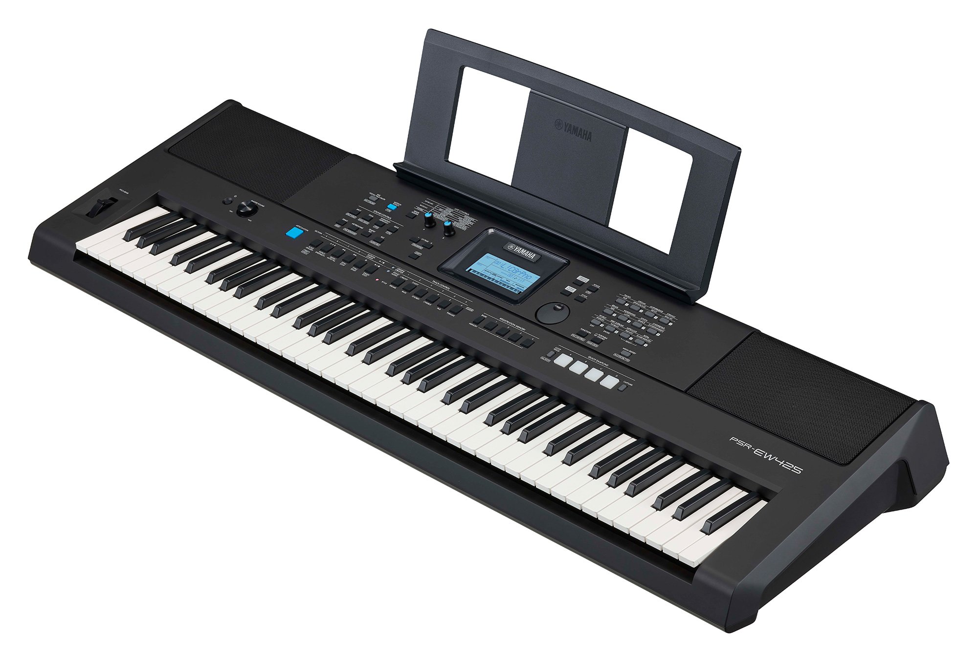 Đàn Organ điện tử/ Portable Keyboard - Yamaha PSR-EW425 (PSR EW425) - Màu đen - Hàng chính hãng