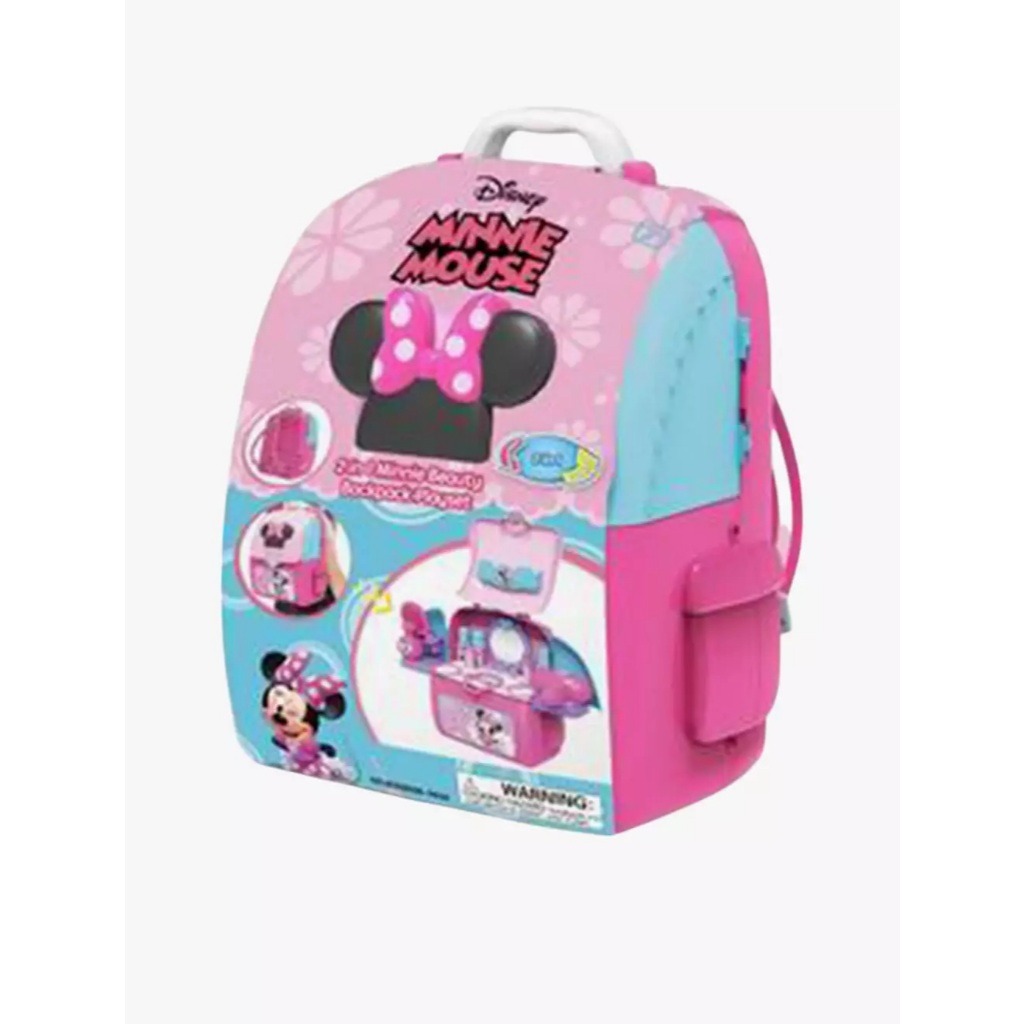 EODS008-963A Bộ ba lô đeo làm đẹp Minnie (KT 23.8x14.5x26.5cm)