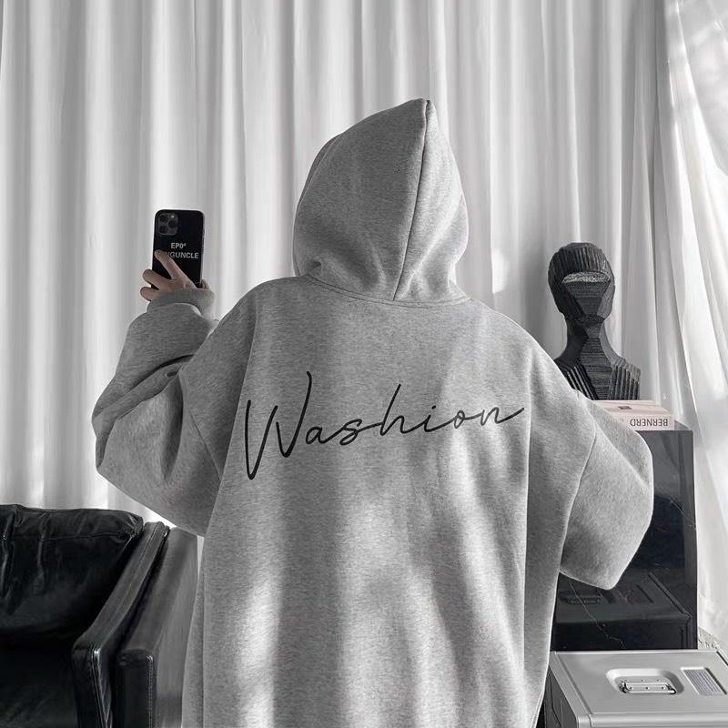 ÁO KHOÁC NỈ HOODIE DÂY KÉO CÓ NÓN TRÙM ĐẦU CHỮ KÝ SIÊU HOT