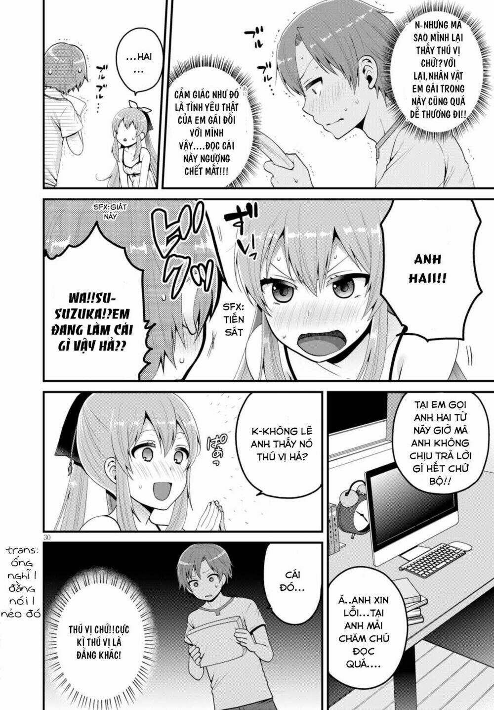 em gái tôi là một tiểu thuyết gia chapter 1 35