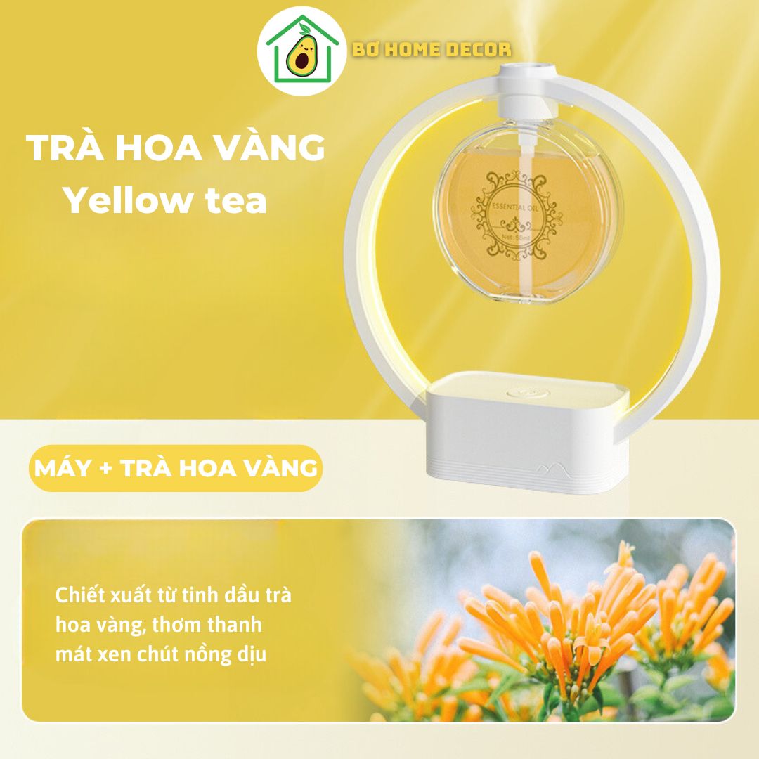 Máy Xịt Thơm Phòng Tự Động Jd002, kết hợp đèn ngủ, 5 Mùi Hương, Pin Sạc USB 1200mAh