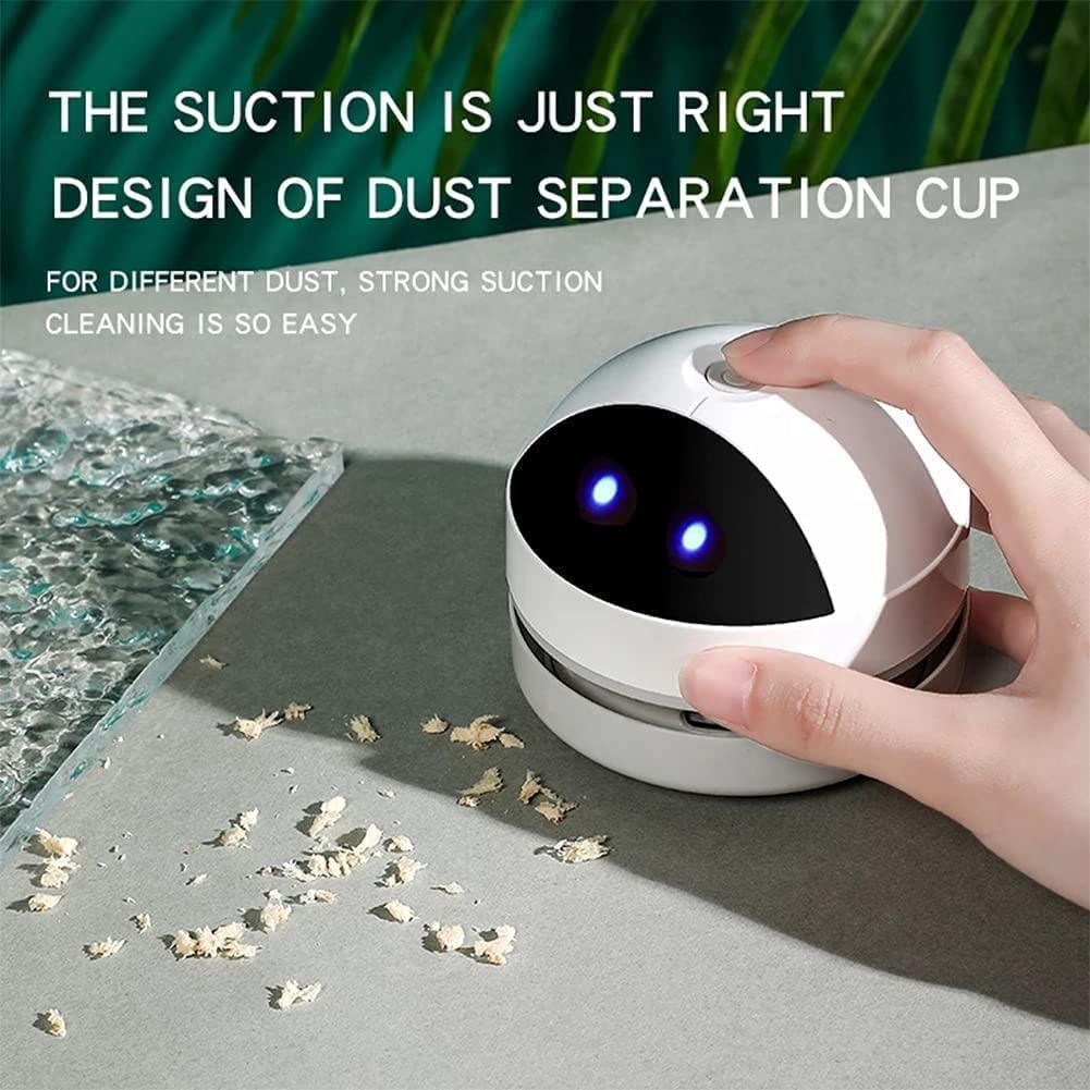 Máy hút bụi mini để bàn máy tính xách tay Máy hút bụi với USB có thể sạc lại 360 Máy hút bụi bàn phím mini xoay để các mảnh vụn, bụi và tro khỏi bàn, bàn và bàn phím