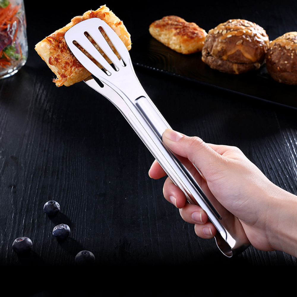 Kẹp Thực Phẩm Đa Năng 3 Khía /Inox Siêu Bền