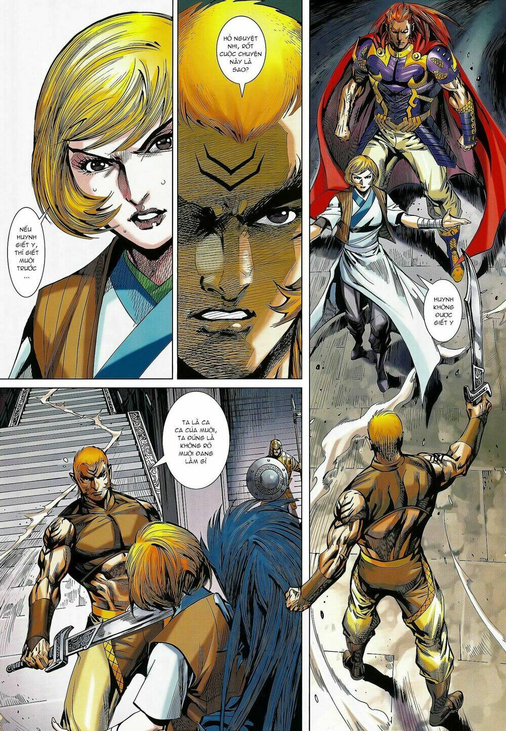 xuân thu mãnh sĩ chapter 13.2 8