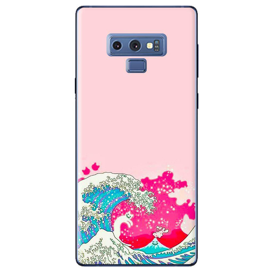 Ốp Lưng Dành Cho Samsung Galaxy Note 9 - Sóng Biển Hồng