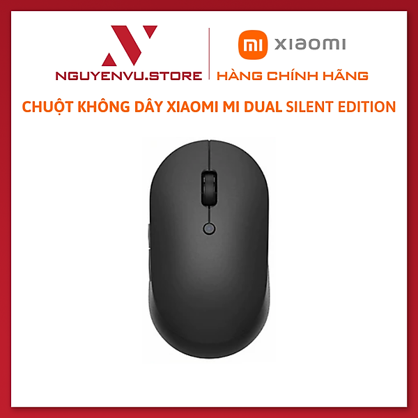 Chuột Không Dây Xiaomi Mi Dual Mode Wireless Mouse Silent Edition - Hàng Chính Hãng