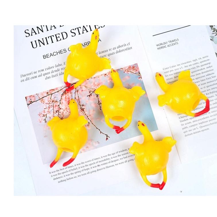 Móc khóa gà đẻ trứng hàng đẹp - Móc chìa khóa gà silicon