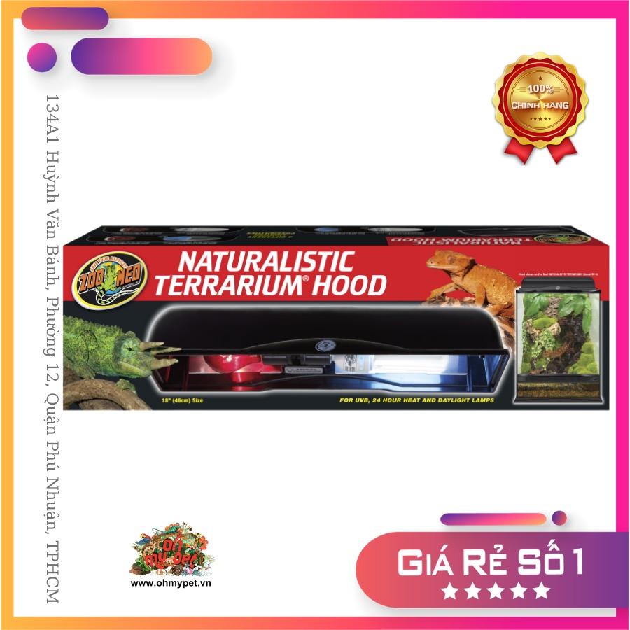 Chụp đèn Naturalistic Terrarium Hood 46cm- ZooMed thích hợp dùng cho các chuồng có kích thước dài