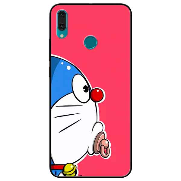 Ốp lưng in cho Huawei Y9 2019 Mẫu Đào Hồng