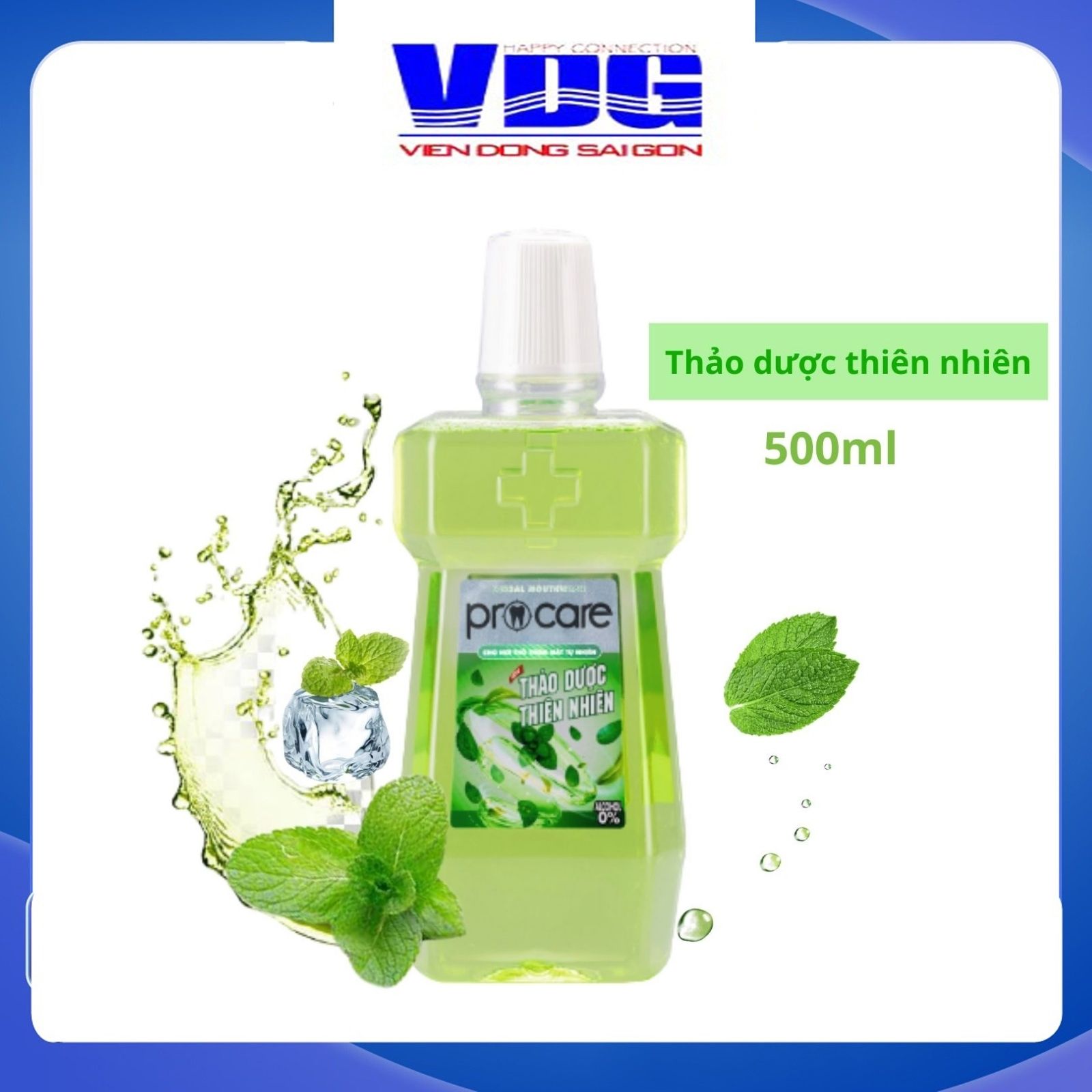 Nước súc miệng Procare thảo dược thiên nhiên (500ml)