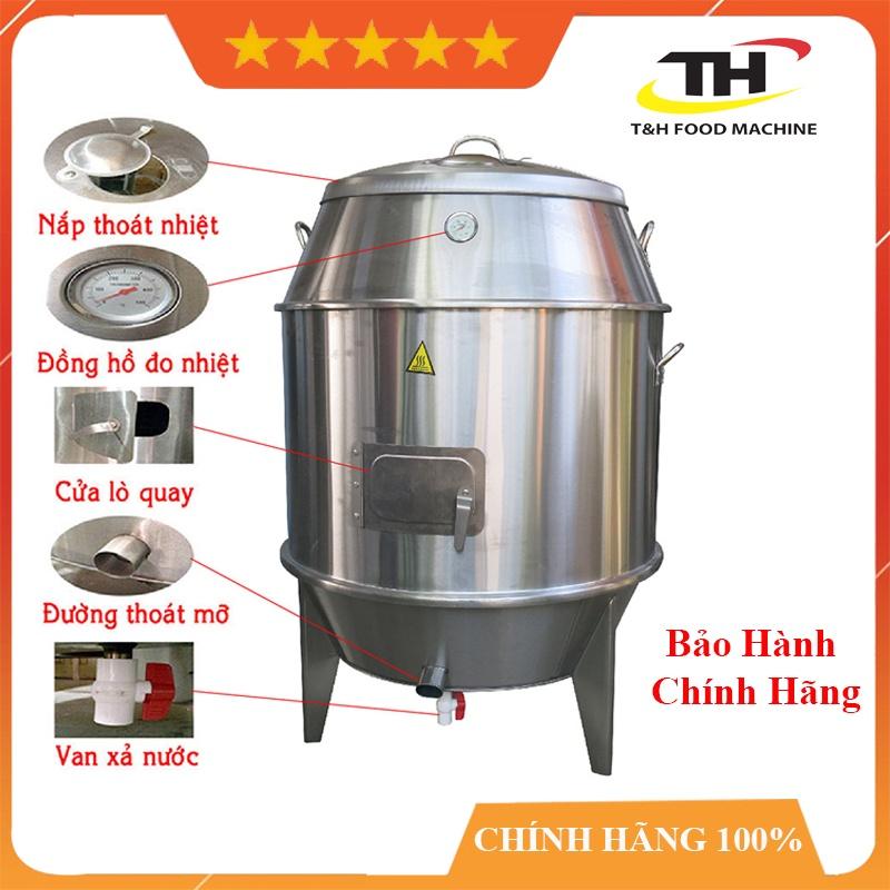 Lò quay gà vịt, lò quay vịt phi 80 inox