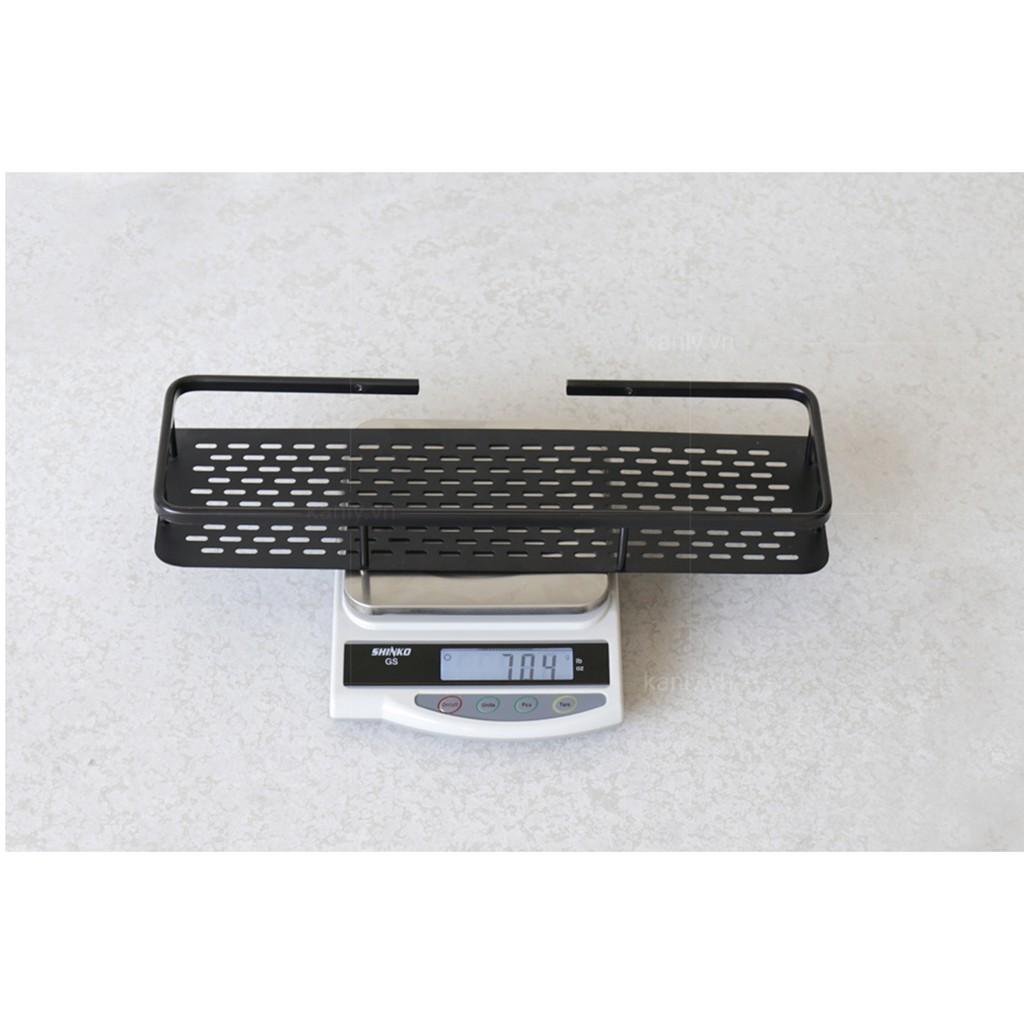Kệ Treo tường nhà tắm đồng thau đen PM-VĐ64