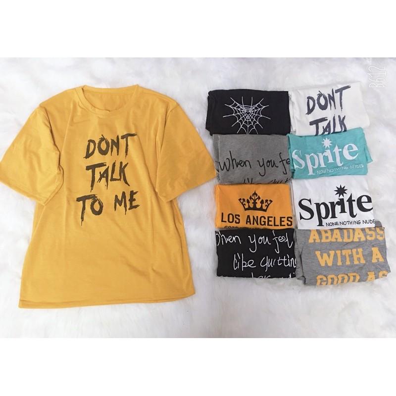 Áo thun cộc tay nhiều mẫu