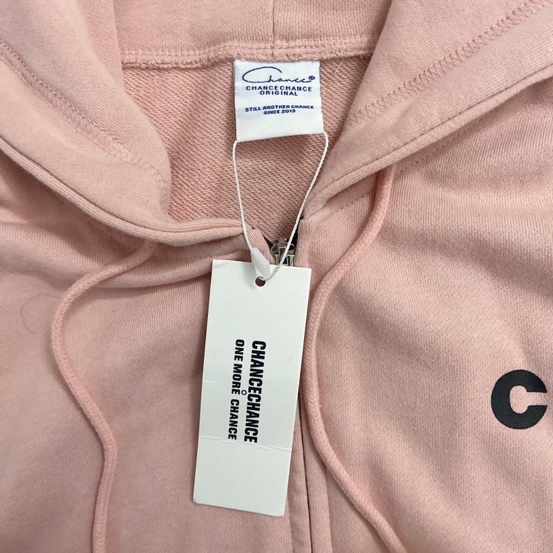 Áo khoác hoodie zip ChanceChance xuất Hàn full tag mác