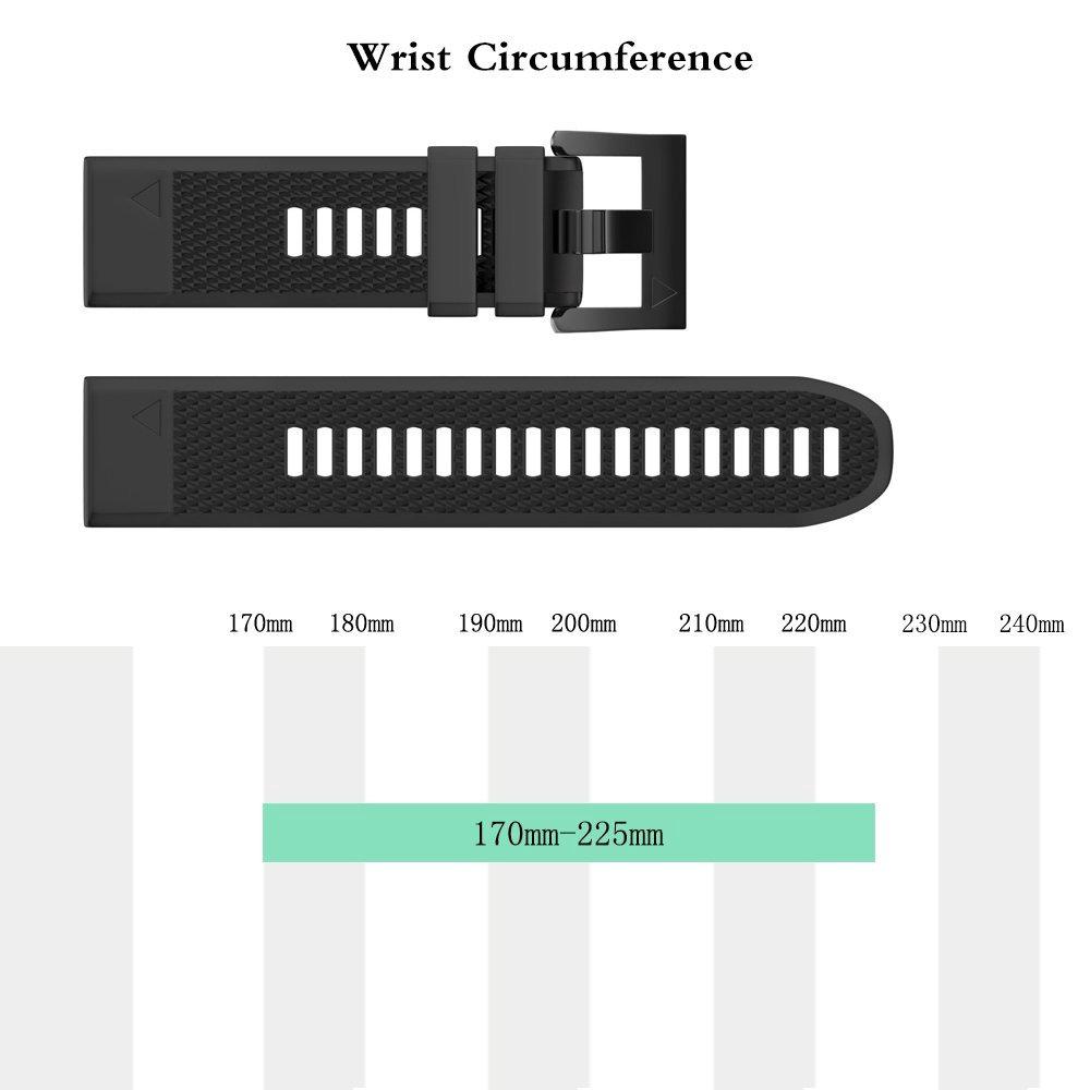 Dây đeo silicon cho đồng hồ Garmin Instinct