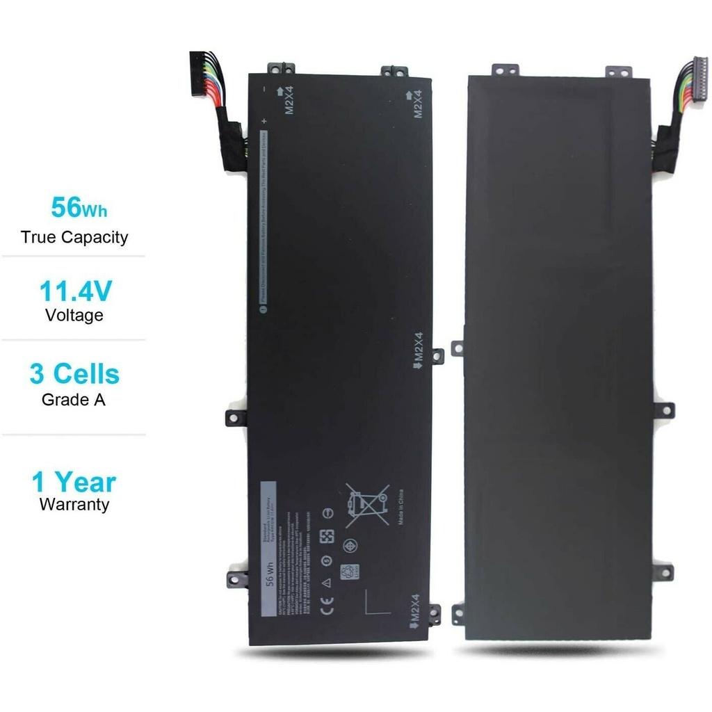 Pin dùng cho Laptop Dell XPS 15 9550 5510 56Wh 11.4V Mã Pin RRCGW 0M7R96