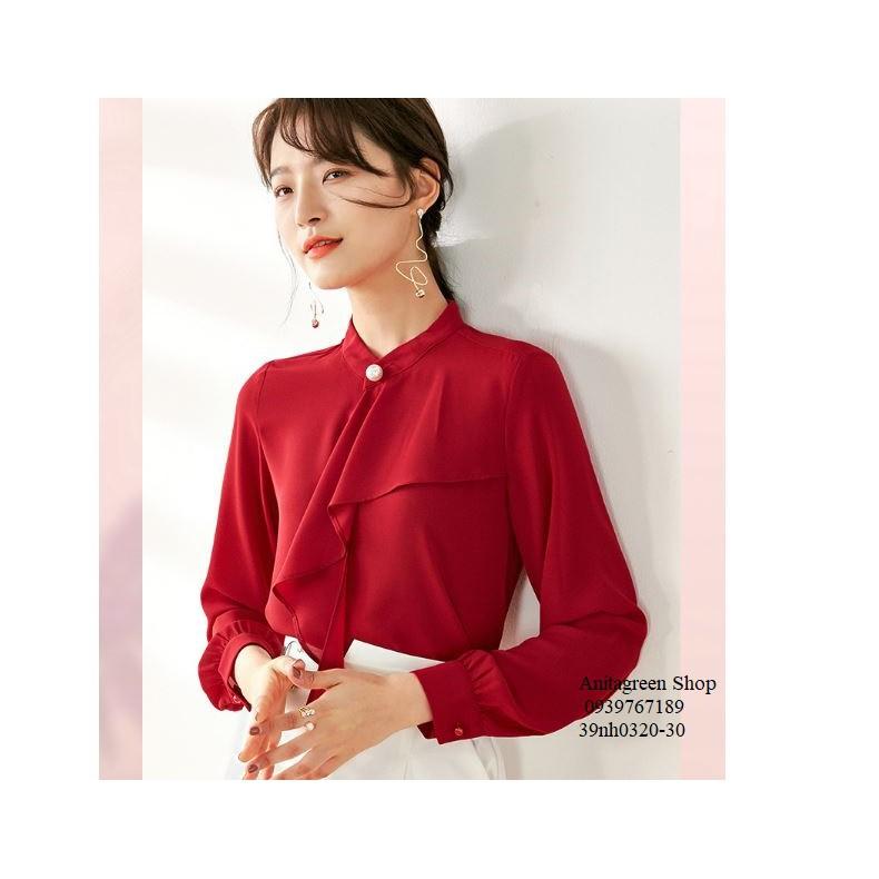 39nh0320-ÁO SƠ MI CÔNG SỞ BÈO s-6xl