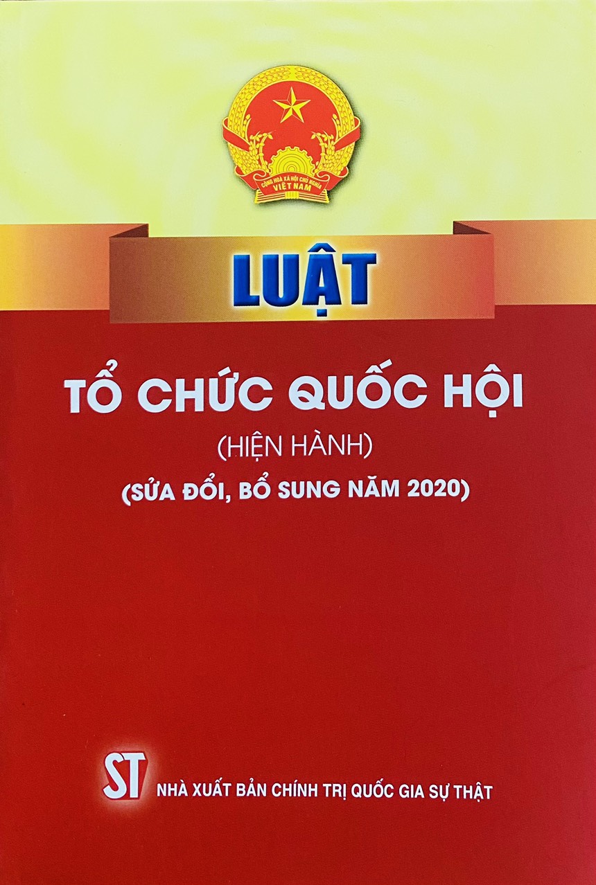 Luật Tổ chức Quốc hội (hiện hành) (sửa đổi, bổ sung năm 2020)