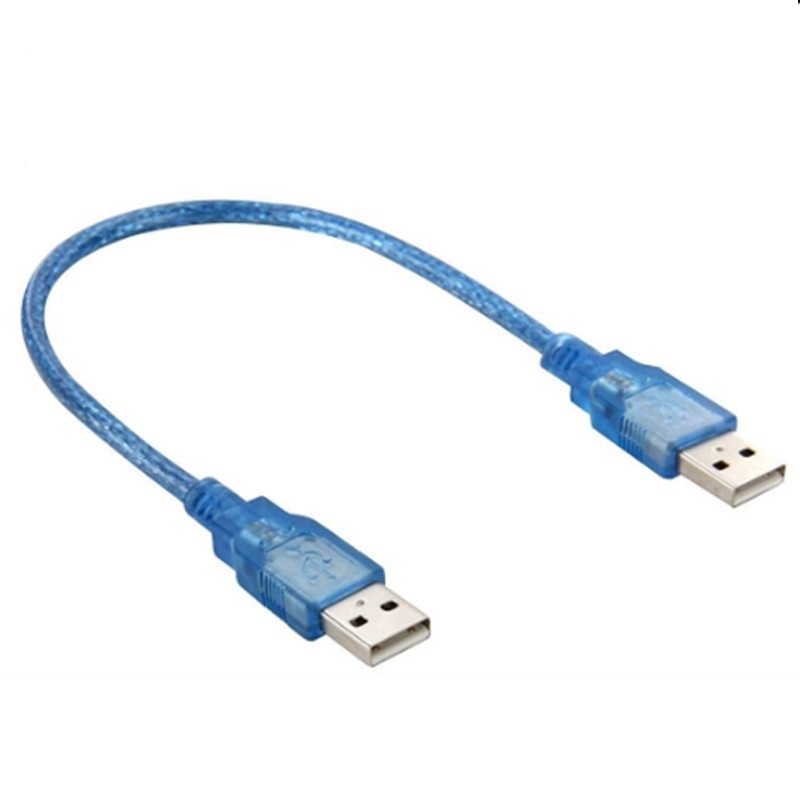 DÂY NGUỒN 2 ĐẦU USB LOẠI NGẮN 25CM