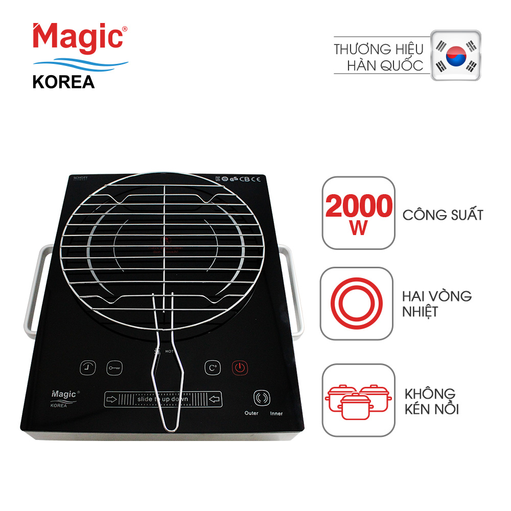 Bếp hồng ngoại Magic Korea A38 - Hàng chính hãng