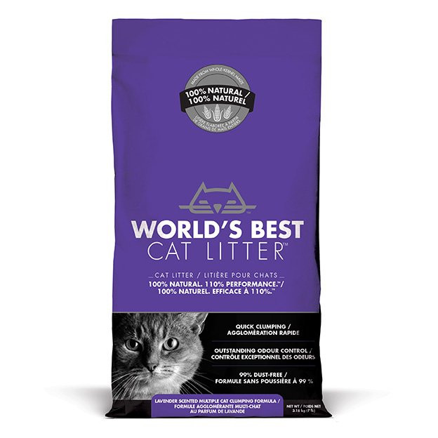 Cát vệ sinh hữu cơ World's Best Cat Litter Lavender Scented Multiple Cat Clumping