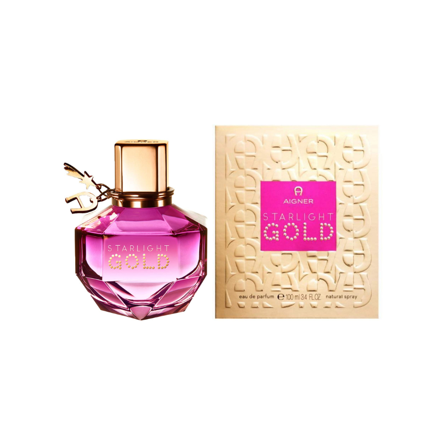 Nước hoa nữ cao cấp AIGNER Starlight Gold EDP 100ml hương Hoa - Nhựa Cây Thơm