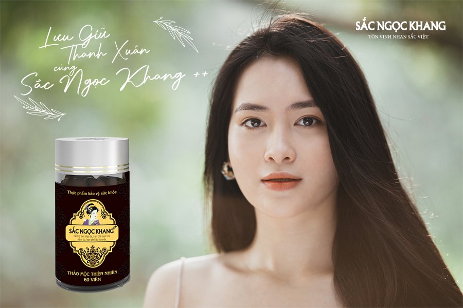 Combo 4 Viên Uống Sắc Ngọc Khang ++ Hộp 60 viên giúp chống lão hóa, chống nám sạm và tái tạo phục hồi làn da 