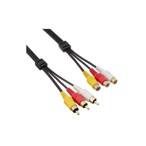 Cáp AV nối 3xRCA - 3xRCA 1.5m ELECOM AV-WRYE - Hàng chính hãng